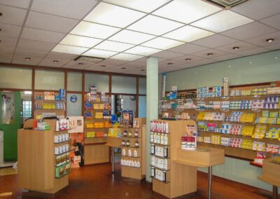Rénovation complète d’une pharmacie